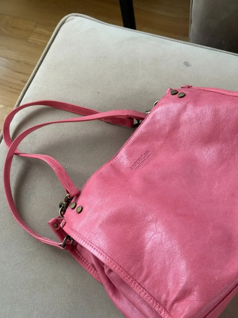 Triple Entry Satchel by American Leather Co.
